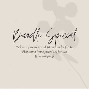 🥳 BUNDLE SPECIAL 🥳 (not for sale)